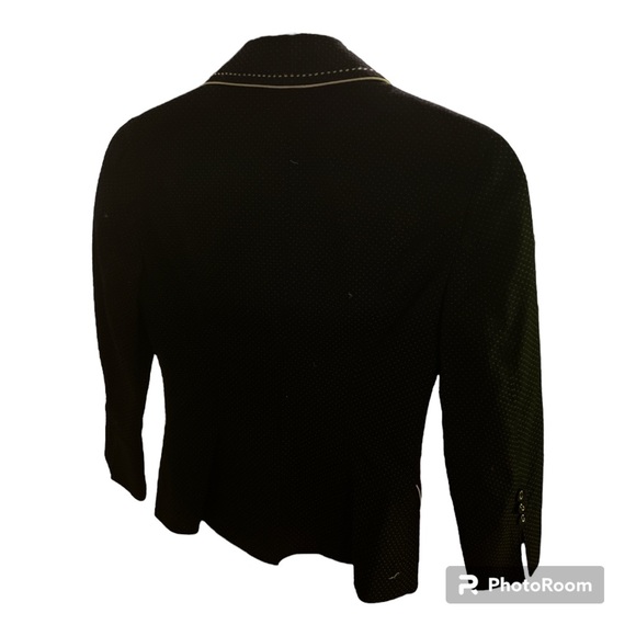 Bebe black/white blazer NWOT - Picture 5 of 17